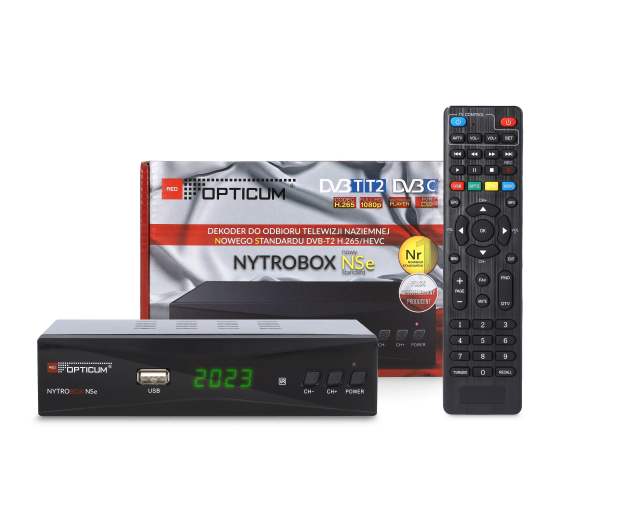 OPTICUM Nytrobox H.265 DVB-T2 - 1293747 - zdjęcie